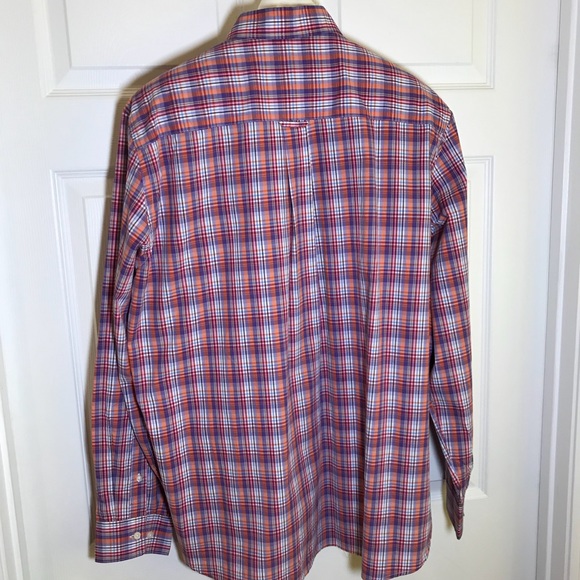 Triscots St Raphael Bright Plaid Button Down Shirt - Picture 5 of 7
